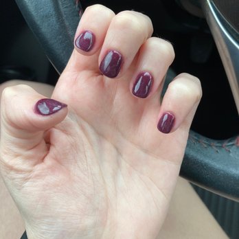 Palace Nails - Messy rushed job - Skin Care Near Me - Lafayette, Louisiana Palace Nails - Messy rushed job - Skin Care Near Me - Lafayette, Louisiana