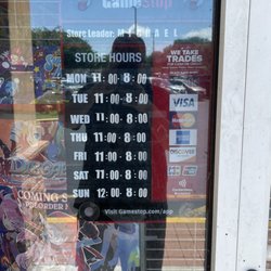Gamestop - Stores times are posted and the employees aren't even here yet. 15 mins after 11am.... Garbage