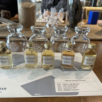 Kilchoman Distillery Co - Tasting - Distilleries Near Me - Bruichladdich, AGB