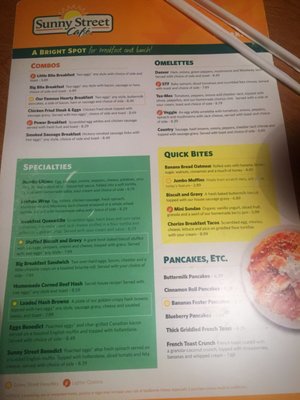 Menu photo 2 Sunny Street Cafe Madison, AL Menu photo 2 Sunny Street Cafe Madison, AL