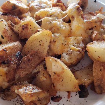Thumbs Up Diner - Spuds with cheese and onions - Breakfast & Brunch Near Me - Austell, Georgia Thumbs Up Diner - Spuds with cheese and onions - Breakfast & Brunch Near Me - Austell, Georgia