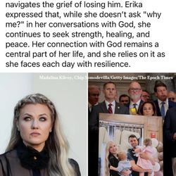 Sounds To Go - A screenshot of a popular young lady who has lost her husband.