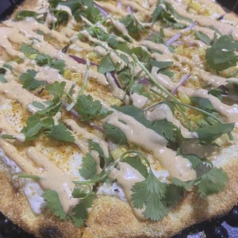 Chula Vista Brewery - Elote pizza from Pizza 619 - Breweries Near Me - Chula Vista, California