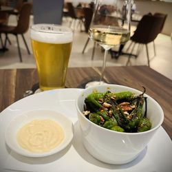 Hestia Lager .. Masianco .. Grilled Shishito