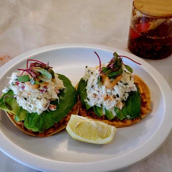 La Costa Cafe - Crab Tostadas ($24) - Coffee & Tea Near Me - Sacramento, California La Costa Cafe - Crab Tostadas ($24) - Coffee & Tea Near Me - Sacramento, California