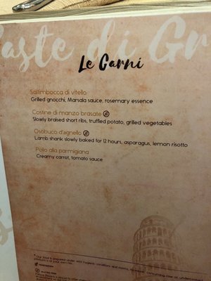 Menu photo 3 La Gondola Quintana Roo, ROO Menu photo 3 La Gondola Quintana Roo, ROO