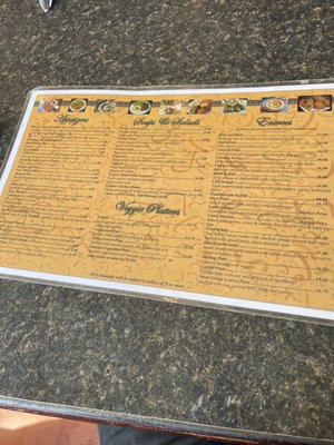 Menu photo 1 Mona's Cafe New Orleans, LA Menu photo 1 Mona's Cafe New Orleans, LA