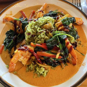 Los Moles - Tiger prawns in a mango mole sauce. - Mexican Near Me - El Cerrito, California Los Moles - Tiger prawns in a mango mole sauce. - Mexican Near Me - El Cerrito, California