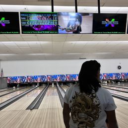 Bowling alley lanes Bowling alley lanes