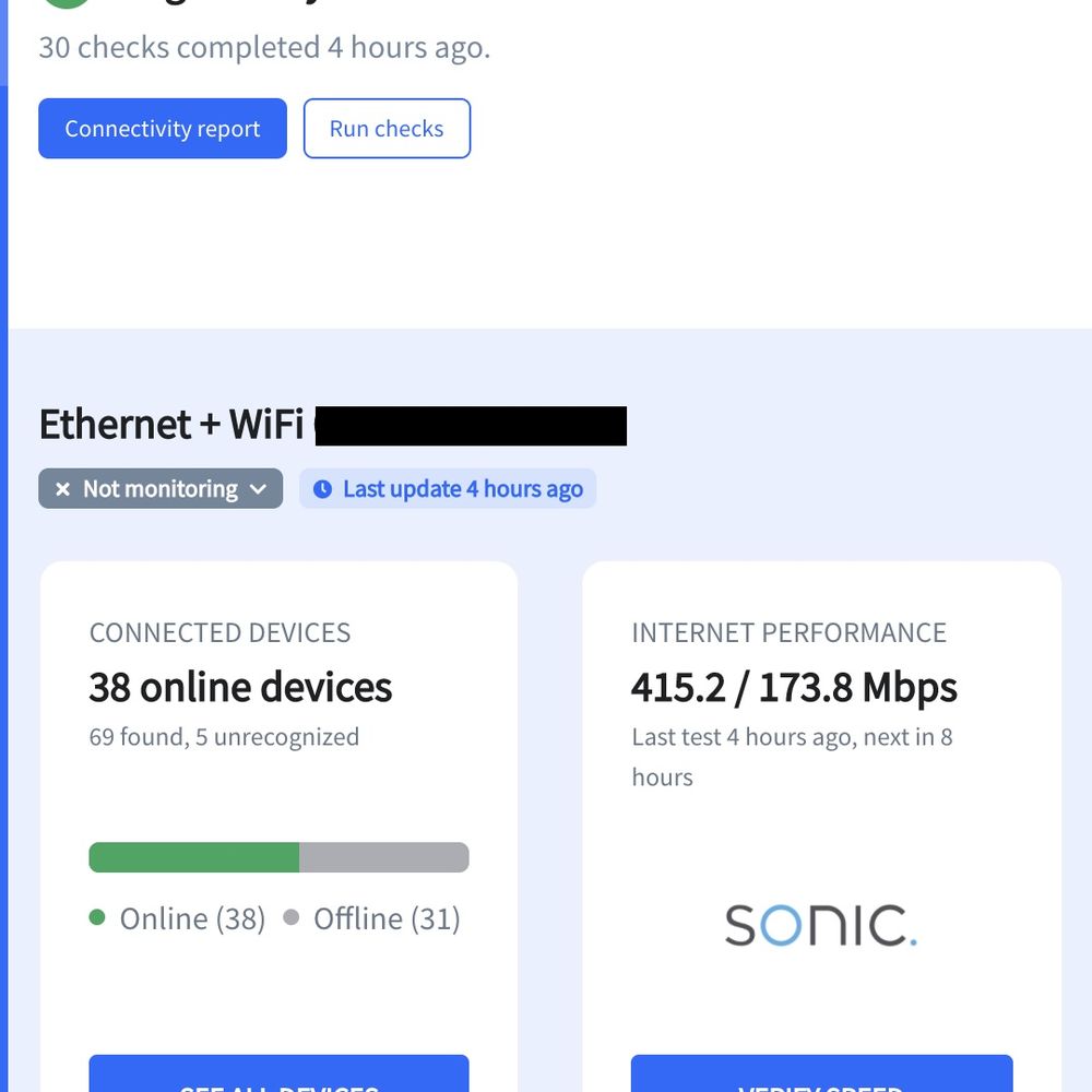 Sonic - Network status - Internet Service Providers Near Me - Santa Rosa, California Sonic - Network status - Internet Service Providers Near Me - Santa Rosa, California