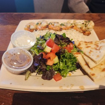 Luna Grill Cerritos - Shrimp plate - Mediterranean Near Me - Cerritos, California
