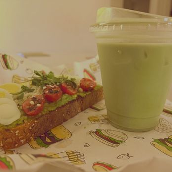 Koffee Time - Avocado toast and small iced oat matcha - Coffee & Tea Near Me - Pleasanton, California Koffee Time - Avocado toast and small iced oat matcha - Coffee & Tea Near Me - Pleasanton, California