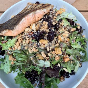 THE WAYPOINT - Quinoa salad with trout - Restaurants Near Me - Big Sky, Montana THE WAYPOINT - Quinoa salad with trout - Restaurants Near Me - Big Sky, Montana