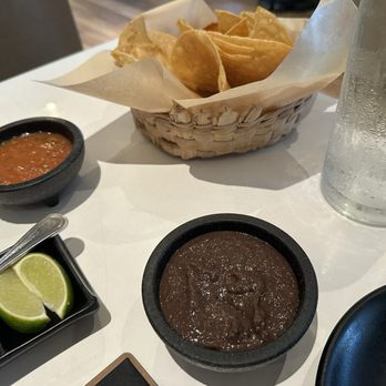 SOL Mexican Cocina - Chips and salsa and bean dip - Mexican Near Me - Irvine, California SOL Mexican Cocina - Chips and salsa and bean dip - Mexican Near Me - Irvine, California