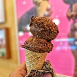 Jeni’s Splendid Ice Creams - Dark chocolate waffle cone