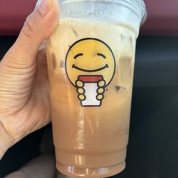 Scooter's Coffee - Iced americano with cream