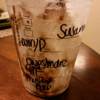 Starbucks - That's a lot of words for a franken cappuccino :) - Coffee & Tea Near Me - Nipomo, California Starbucks - That's a lot of words for a franken cappuccino :) - Coffee & Tea Near Me - Nipomo, California