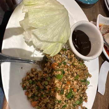 WEI Authentic Chinese - Chicken lettuce wrap - Cantonese Near Me - Buford, Georgia WEI Authentic Chinese - Chicken lettuce wrap - Cantonese Near Me - Buford, Georgia