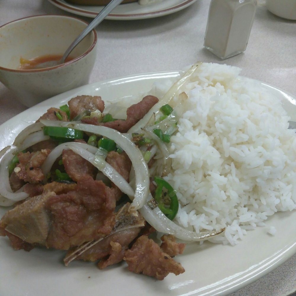 Top Cafe - The deep fried pork on rice was good. - Chinese Near Me - Milpitas, California