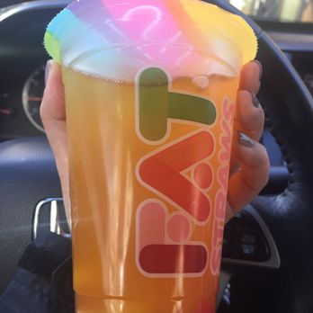 Fat Straws - Mango green tea - Coffee & Tea Near Me - Dallas, Texas