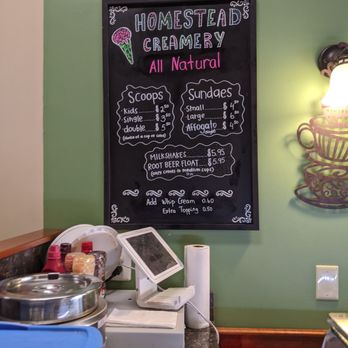 Main Street Daily Grind - Ice cream menu - Coffee & Tea Near Me - Front Royal, Virginia
