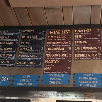Rapscallion Pub - Drink Menu - Brewpubs Near Me - Sturbridge, Massachusetts
