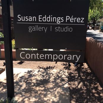 Susan Eddings Perez Gallery/studio - Signage - Art Galleries Near Me - Santa Fe, New Mexico