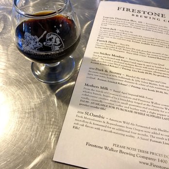 Firestone Walker - Paso Robles - Mothers Milk - Breweries Near Me - Paso Robles, California
