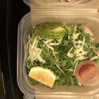 Sena On Myrtle - Next to NO arugula, rotten avocado, onions all over it (see other pic, removed them) after clearly saying No onion - New American Near Me - Monrovia, California Sena On Myrtle - Next to NO arugula, rotten avocado, onions all over it (see other pic, removed them) after clearly saying No onion - New American Near Me - Monrovia, California