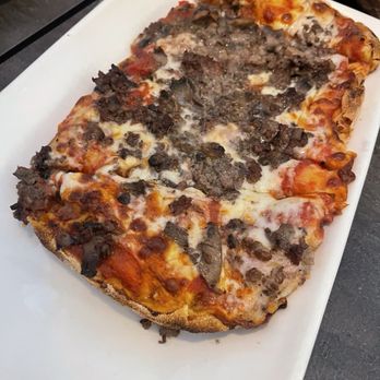 San Marco - Sausage and mushroom flatbread - Italian Near Me - Venice, Florida