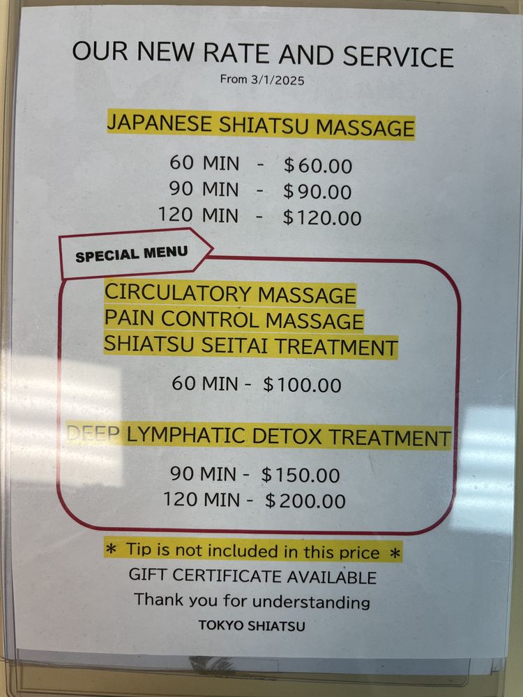 Tokyo Shiatsu