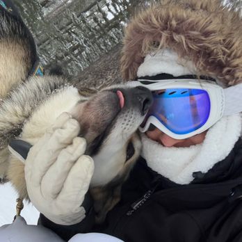 Snowy Owl Sled Dog Tours - Everybody needs a hug in the snow. - Tours Near Me - Canmore, Alberta Snowy Owl Sled Dog Tours - Everybody needs a hug in the snow. - Tours Near Me - Canmore, Alberta