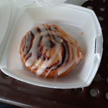 Cafe Cappuccino - Cinnamon roll that they snuck in my order as a treat! - Breakfast & Brunch Near Me - Waco, Texas Cafe Cappuccino - Cinnamon roll that they snuck in my order as a treat! - Breakfast & Brunch Near Me - Waco, Texas