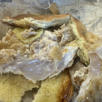 Dickey's Barbecue Pit - I ordered the Original Crispy Chicken Sandwich and it was raw. My co- worker took it back. - Barbeque Near Me - Billings, Montana