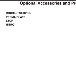 List of additional packages that were added to the price of the car without my consent.