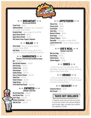 Menu photo 2 Boggy Bottom BBQ Kissimmee, FL Menu photo 2 Boggy Bottom BBQ Kissimmee, FL