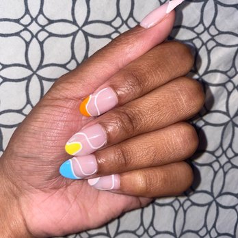 Pure Nail Salon - SNS w/ tips and Gel Polish Design $120 - Nail Salons Near Me - Brooklyn, New York Pure Nail Salon - SNS w/ tips and Gel Polish Design $120 - Nail Salons Near Me - Brooklyn, New York