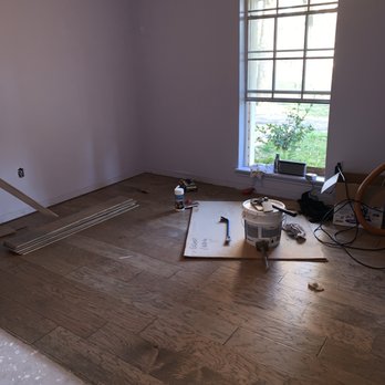 Floors For Living - unfinished living room with hard wood floors - Carpeting Near Me - Spring, Texas
