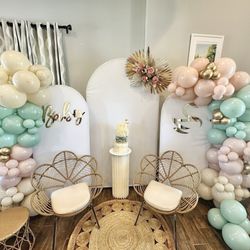 Angel Touch Designs - Swan baby shower