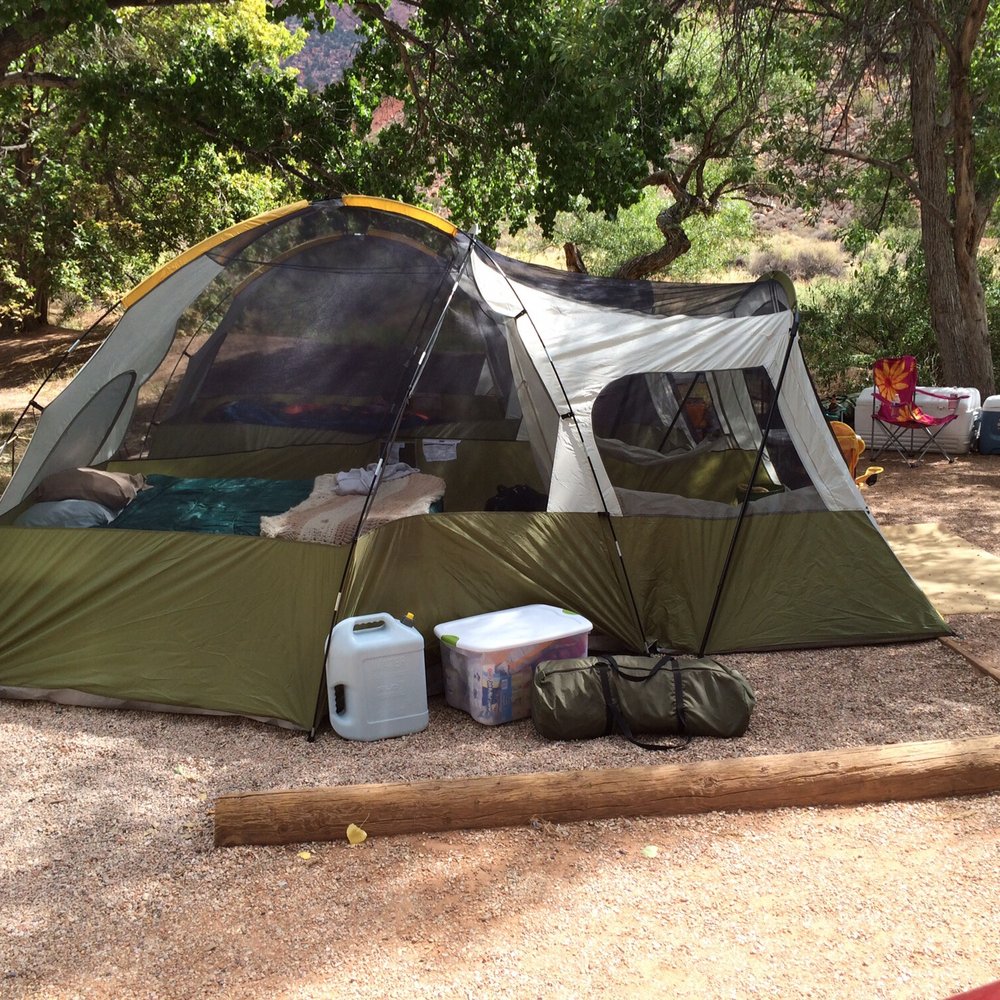Watchman Campground - Tent pad site 21 Loop D - Campgrounds Near Me - Springdale, Utah Watchman Campground - Tent pad site 21 Loop D - Campgrounds Near Me - Springdale, Utah