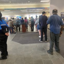 VyStar Credit Union - This was taken at 12:57, 3 minutes after I walked in, and moved up a cpl times. The time stamp when I walked out was 1:08. Incredible!!!!
