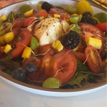 Enchant - Tomato burrata salad - Asian Fusion Near Me - Los Angeles, California