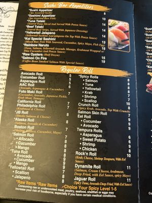 Menu photo 4 Koi Sushi Thai & Bar Nocatee, FL Menu photo 4 Koi Sushi Thai & Bar Nocatee, FL