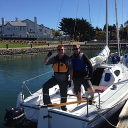 Tradewinds Sailing School & Club - Basic keel boat 101 day 1 & 2 completed this weekend. Had a great time with Bernard, Kevin and our instructor Chris.