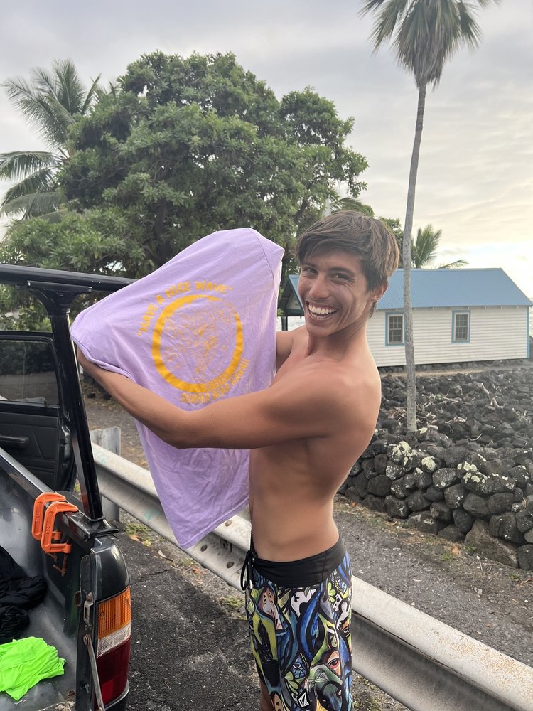 Surfer Bear Hawaii Logo