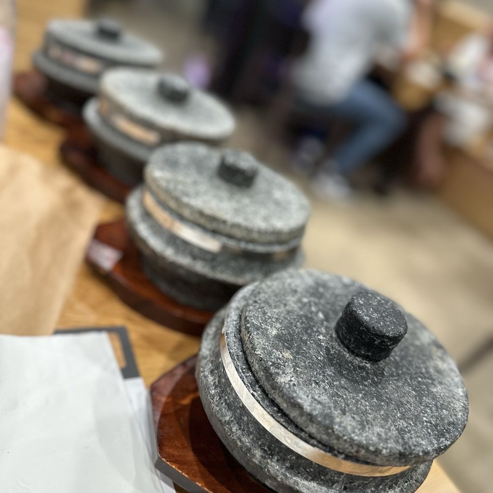 Its Tofu - Stone pot rice for each tofu soup ordered - Korean Near Me - Irvine, California