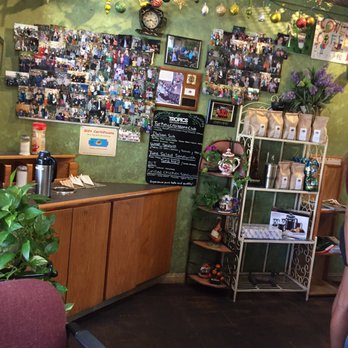 Conejo Coffee - Hall of Fame wall- nice collection of customer photos. Nice touch. - Coffee & Tea Near Me - Newbury Park, California