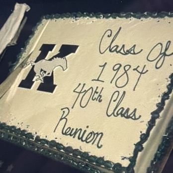 Elite Treats - After the owner came up and removed our cardboard sign and added KHS logo - Desserts Near Me - Humble, Texas