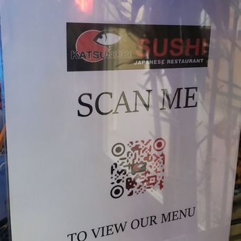 Katsunori Sushi Restaurant - Scan Me please! LOL - Japanese Near Me - Hesperia, California