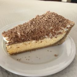 Summer Breeze - Homemade pie with Chocolate and condensed milk.   Very delicious. Not too sweet. Light and creamy.